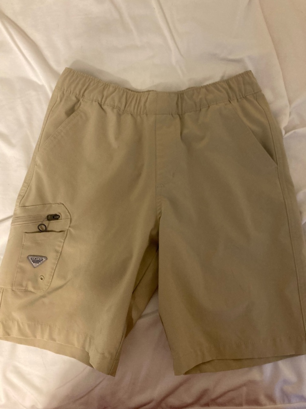 Columbia Kids Khaki Utility Shorts